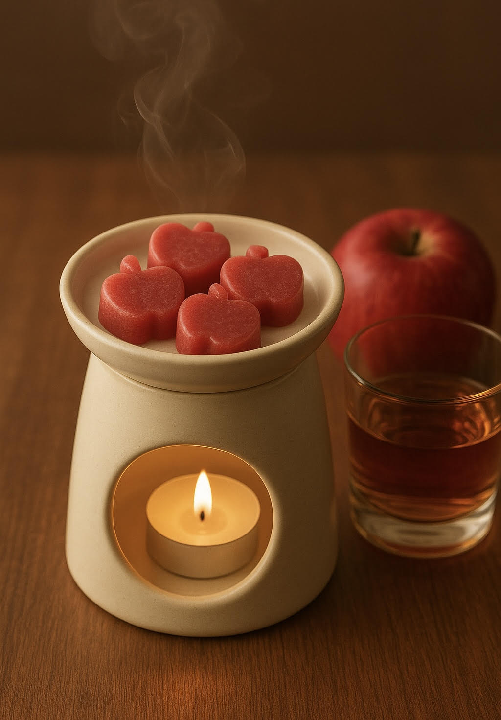 Warm Apple Bourbon Melts